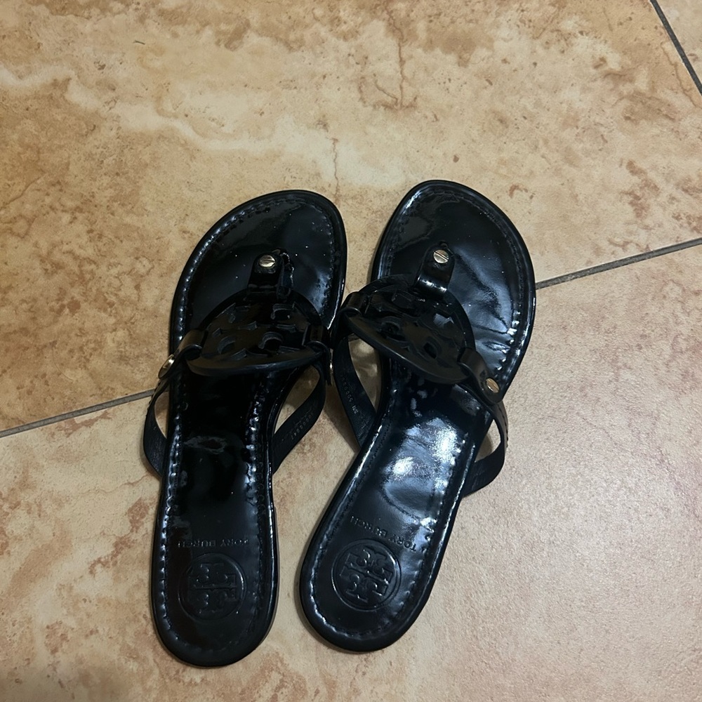 Black tory Burch sandals size 7.5